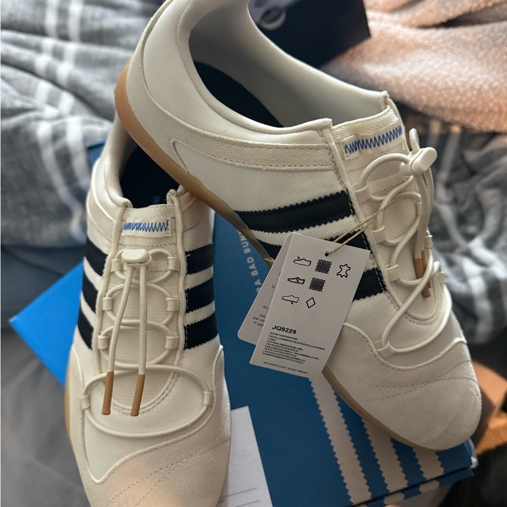 Adidas White and Black Sneakers